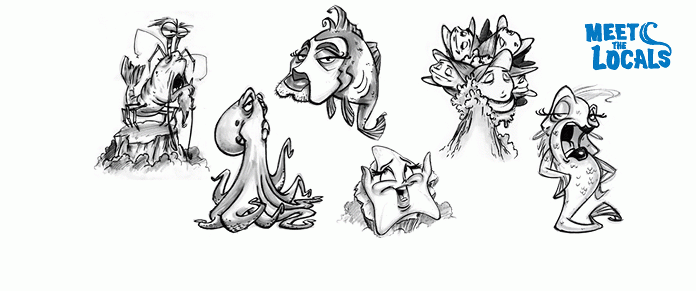 Meet the Locals Characters
